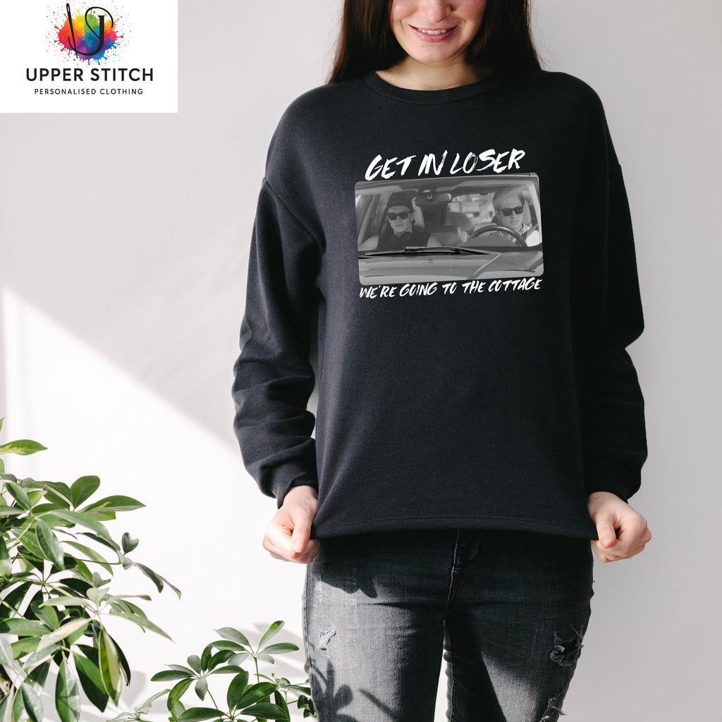 Get In Loser We’re Going to the Cottage Sweatshirt | Heated Rivalry Fan Inspired Jumper