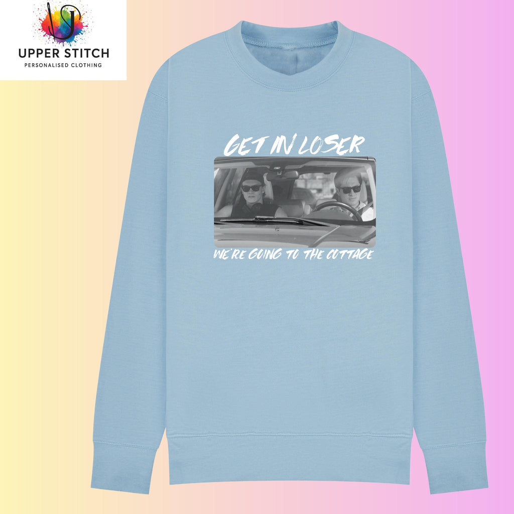 Get In Loser We’re Going to the Cottage Sweatshirt | Heated Rivalry Fan Inspired Jumper