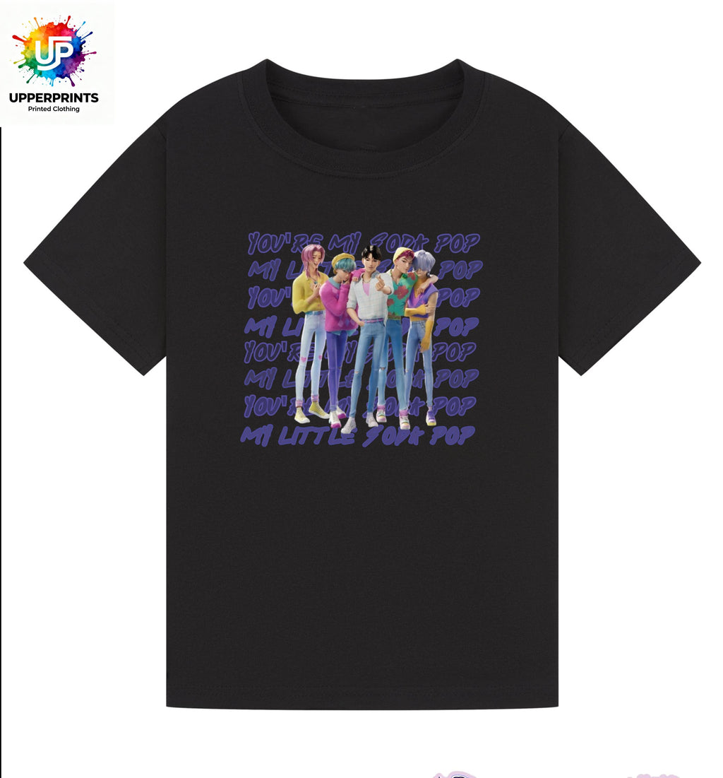 Saja Boys “Soda Pop” Lyric T-Shirt | K-Pop Demon Hunters Fan Made shirt | Kids & Adults