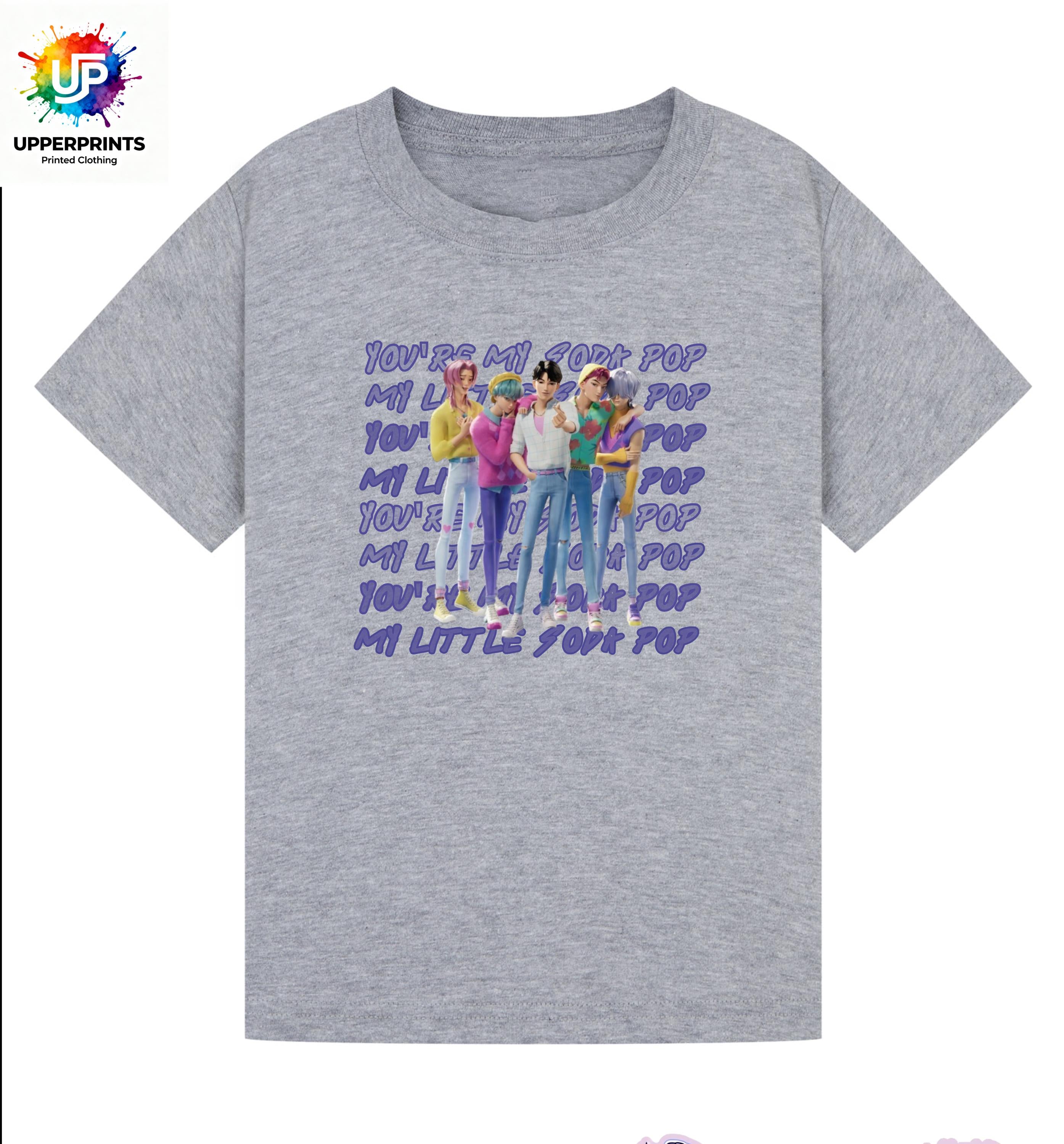 Saja Boys “Soda Pop” Lyric T-Shirt | K-Pop Demon Hunters Fan Made shirt | Kids & Adults