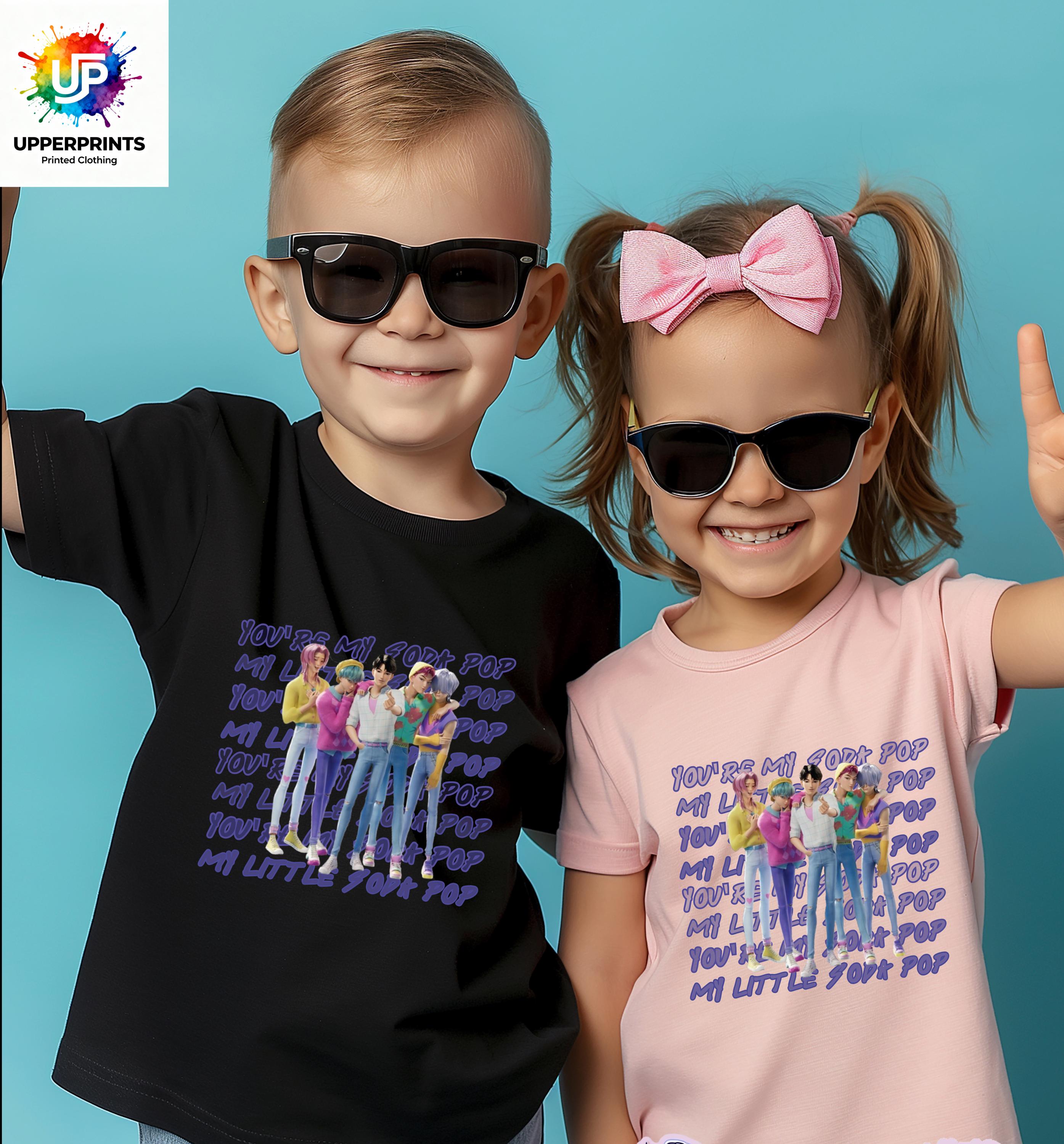 Saja Boys “Soda Pop” Lyric T-Shirt | K-Pop Demon Hunters Fan Made shirt | Kids & Adults