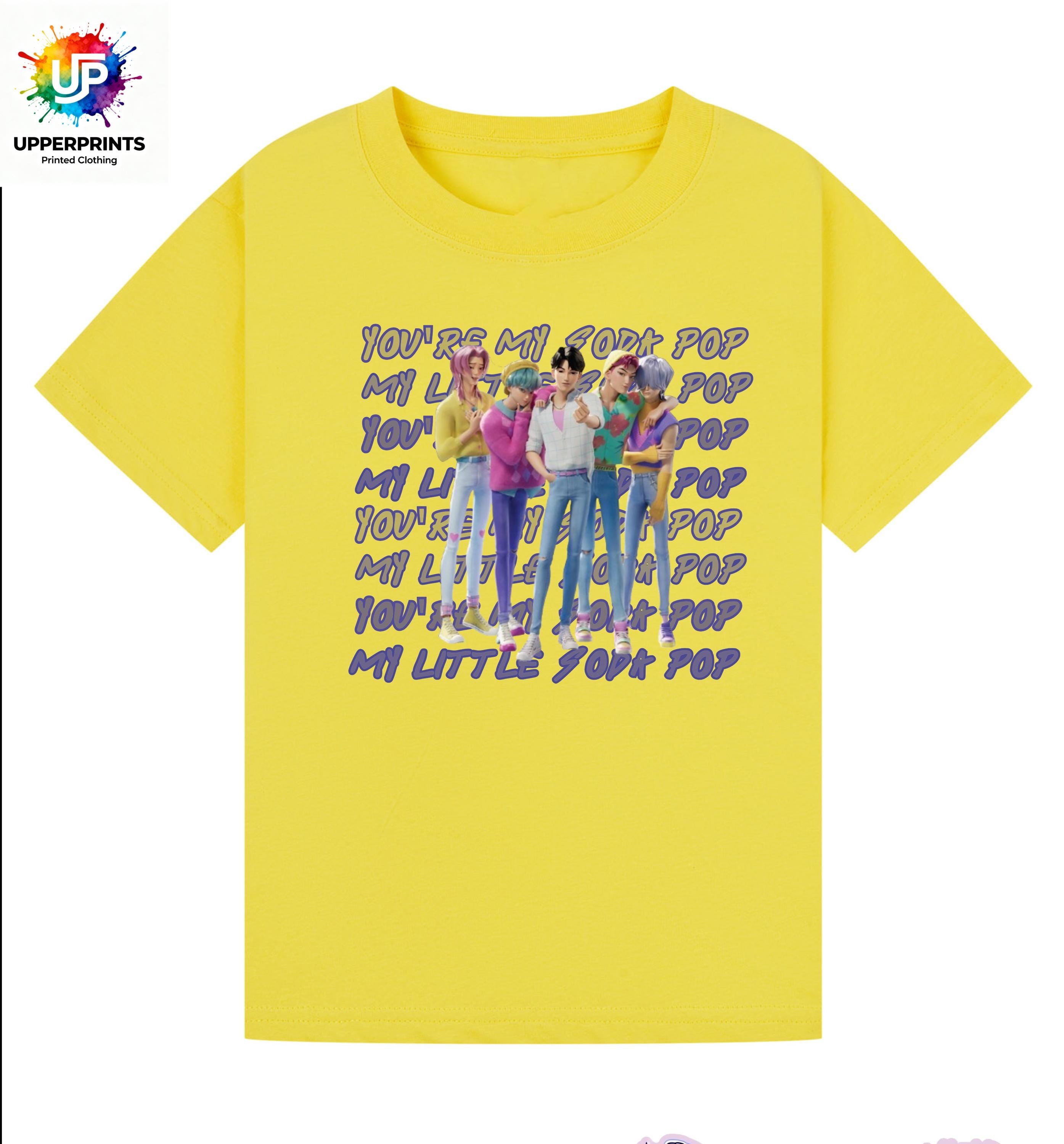 Saja Boys “Soda Pop” Lyric T-Shirt | K-Pop Demon Hunters Fan Made shirt | Kids & Adults