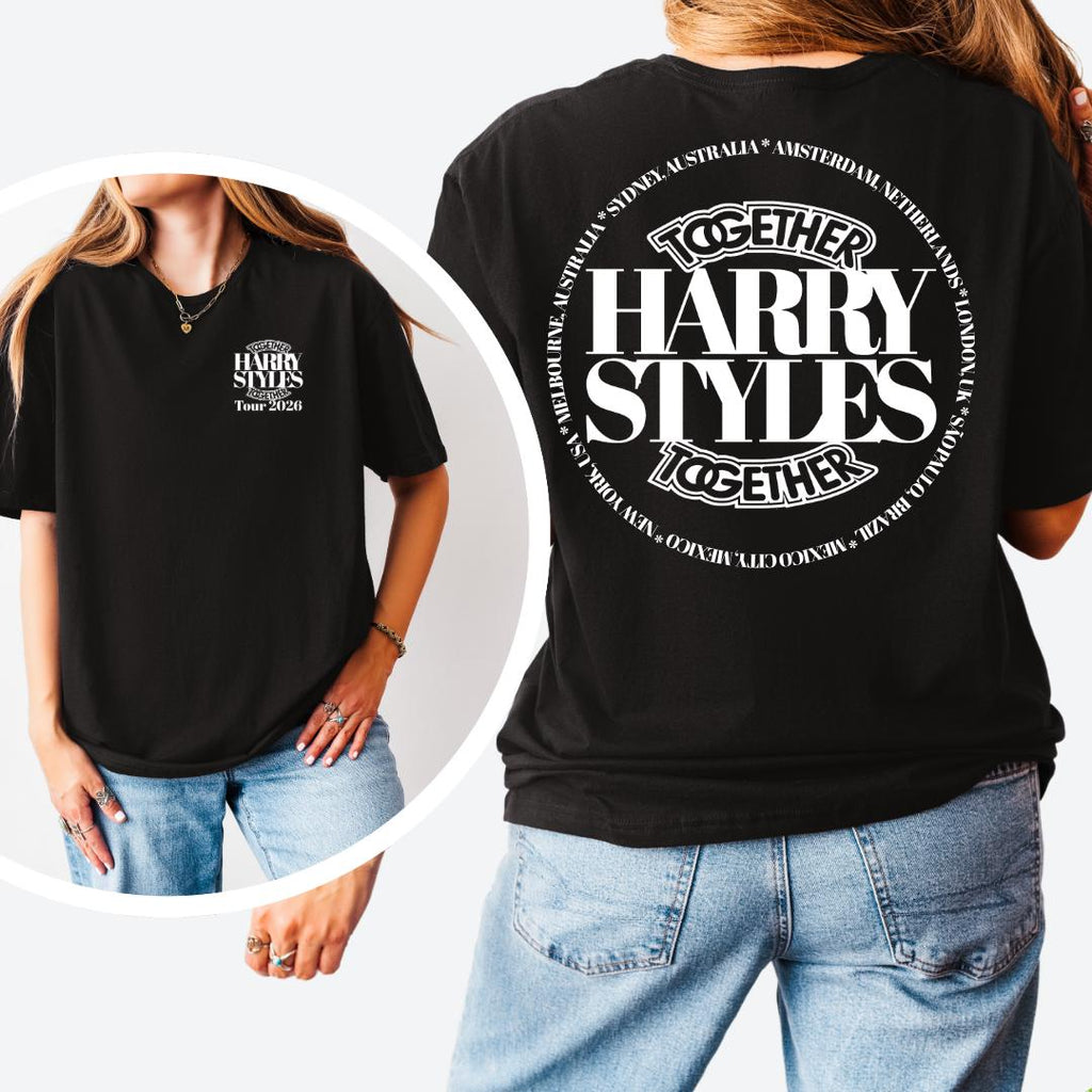 Harry Styles Together Tour 2026 T-Shirt | Fan Made Concert Tee