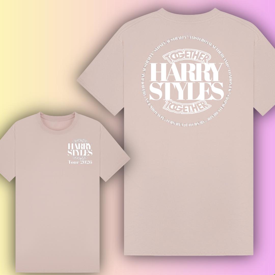 Harry Styles Together Tour 2026 T-Shirt | Fan Made Concert Tee