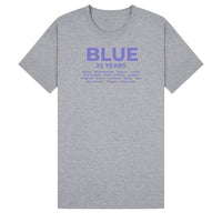 Blue 25th Anniversary Tour T-Shirt | 90s Boy Band Nostalgia