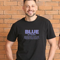 Blue 25th Anniversary Tour T-Shirt | 90s Boy Band Nostalgia