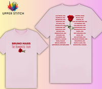 Bruno Mars Inspired Tour T-Shirt | Unofficial Concert Merch shirt | Adult, Plus & Kids Sizes