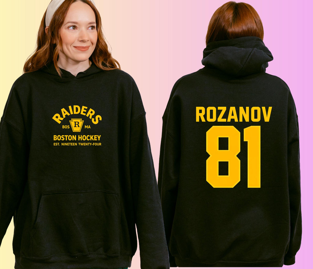 Heated Rivalry Inspired Hoodie | Rozanov 81, BookTok Romance