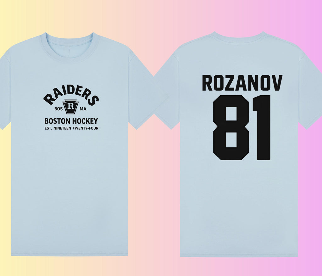 Heated Rivalry Inspired T-Shirt | Rozanov 81 Hockey Tee