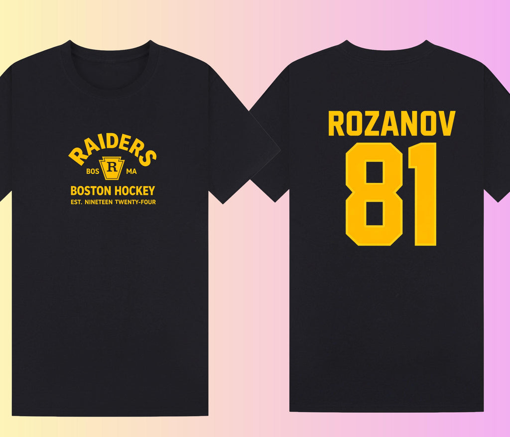 Heated Rivalry Inspired T-Shirt | Rozanov 81 Hockey Tee