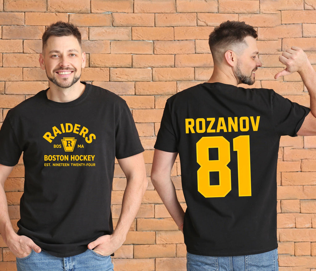 Heated Rivalry Inspired T-Shirt | Rozanov 81 Hockey Tee