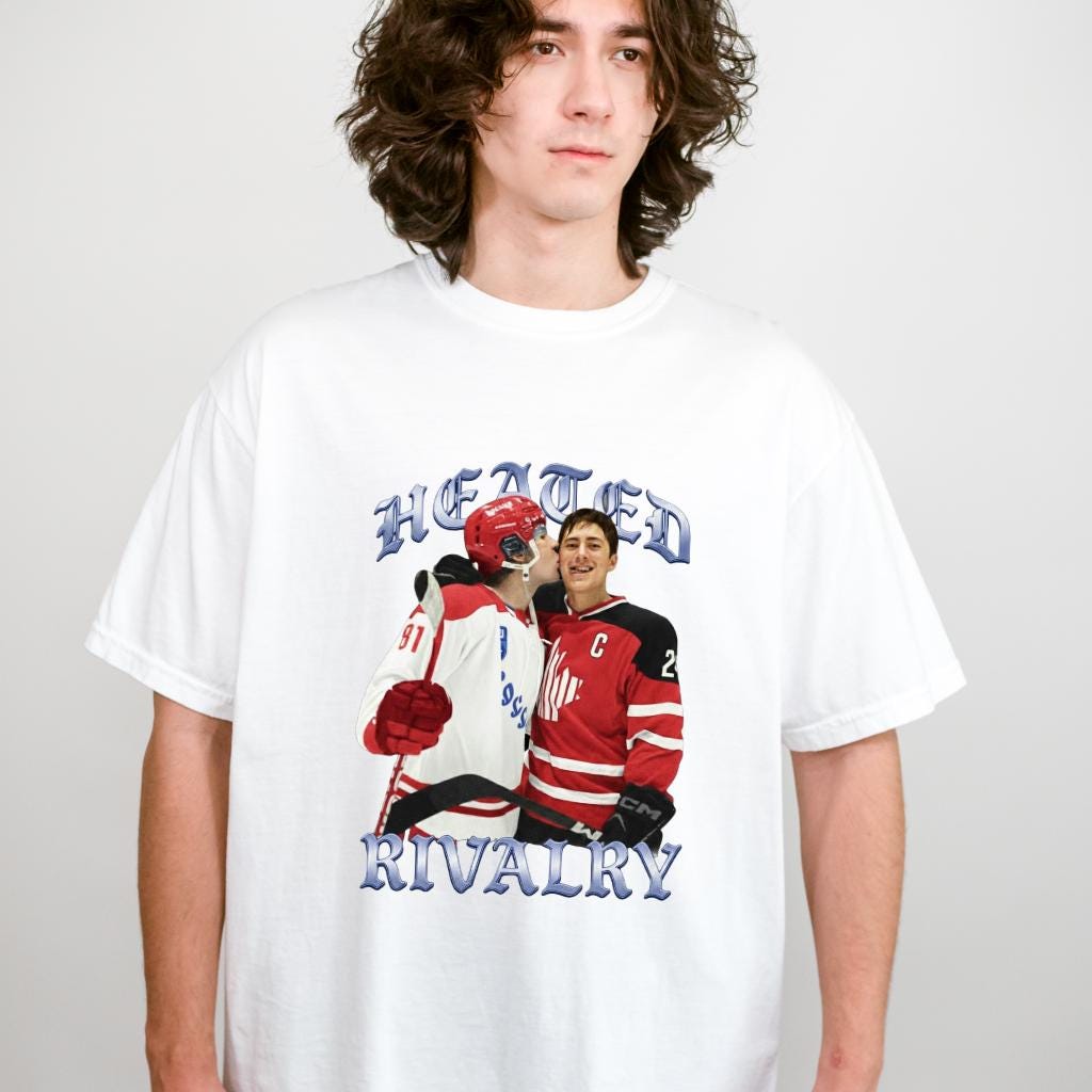 Heated Rivalry Fan Inspired T-Shirt | Hockey Rivals Graphic Tee | Romance Reader Shirt