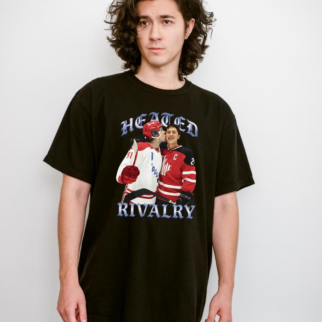 Heated Rivalry Fan Inspired T-Shirt | Hockey Rivals Graphic Tee | Romance Reader Shirt