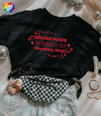 Bruno Mars The Romantic Tour Wembley 2026 T-Shirt | Unofficial Fan Merch | Unisex & Kids Concert Tee