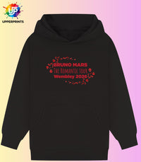Bruno Mars Romantic Tour Wembley 2026 Hoodie | Unofficial Fan Merch | Unisex & Plus size Hoodie