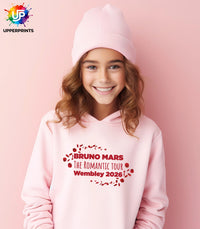 Bruno Mars Romantic Tour Wembley 2026 Hoodie | Unofficial Fan Merch | Unisex & Plus size Hoodie