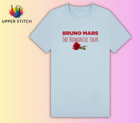 Bruno Mars Tour Inspired T-Shirt | The Romantic Tour Concert Tee | Kids Adult & Plus Size Music Fan Shirt