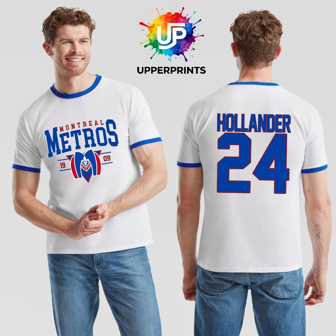 Hollander 24 T-Shirt | Montreal Metros Heated Rivalry Fan Shirt