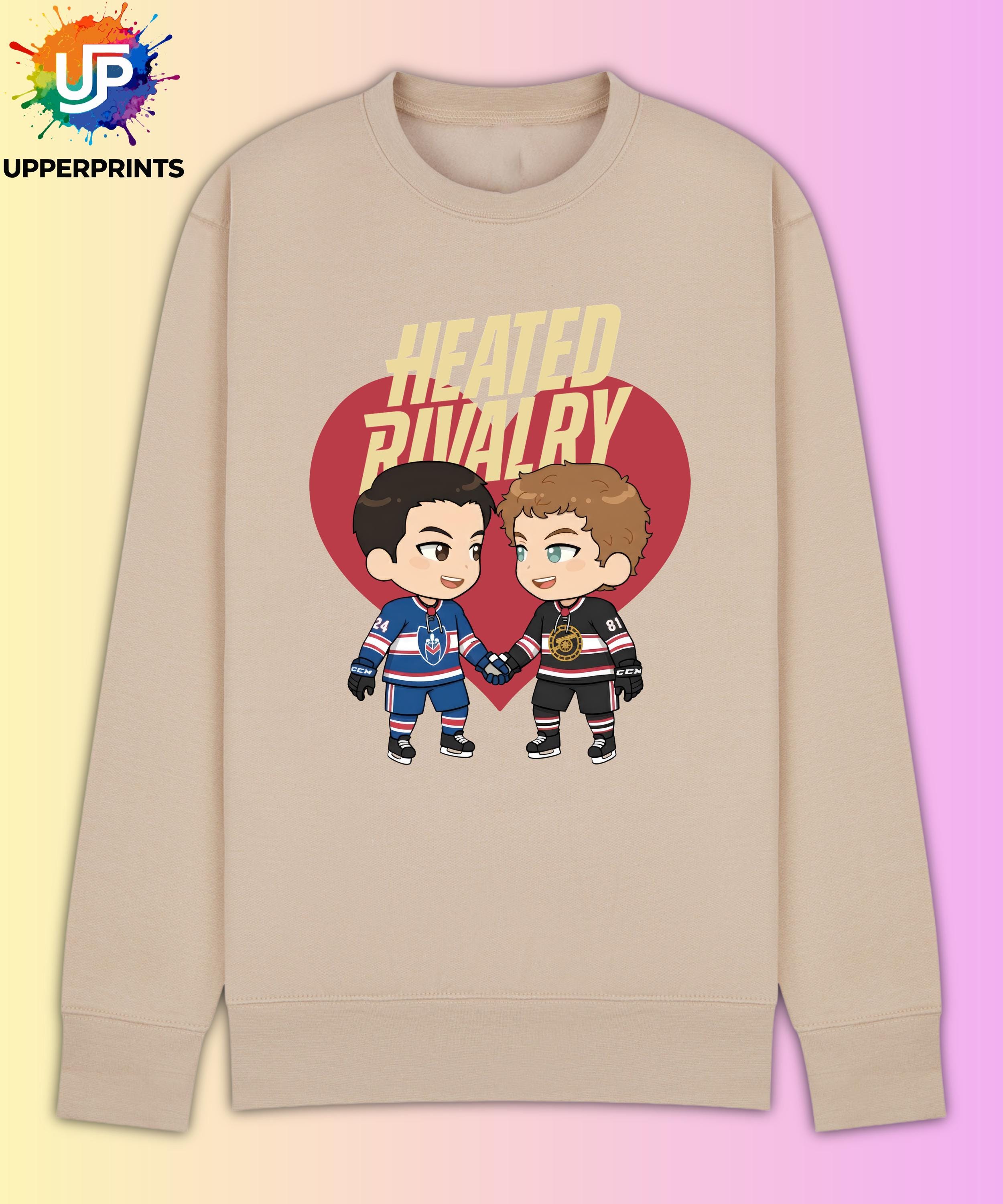 Hollander & Rozanov Fan Art | Gay Hockey Romance Jumper | BookTok Romance Sweatshirt