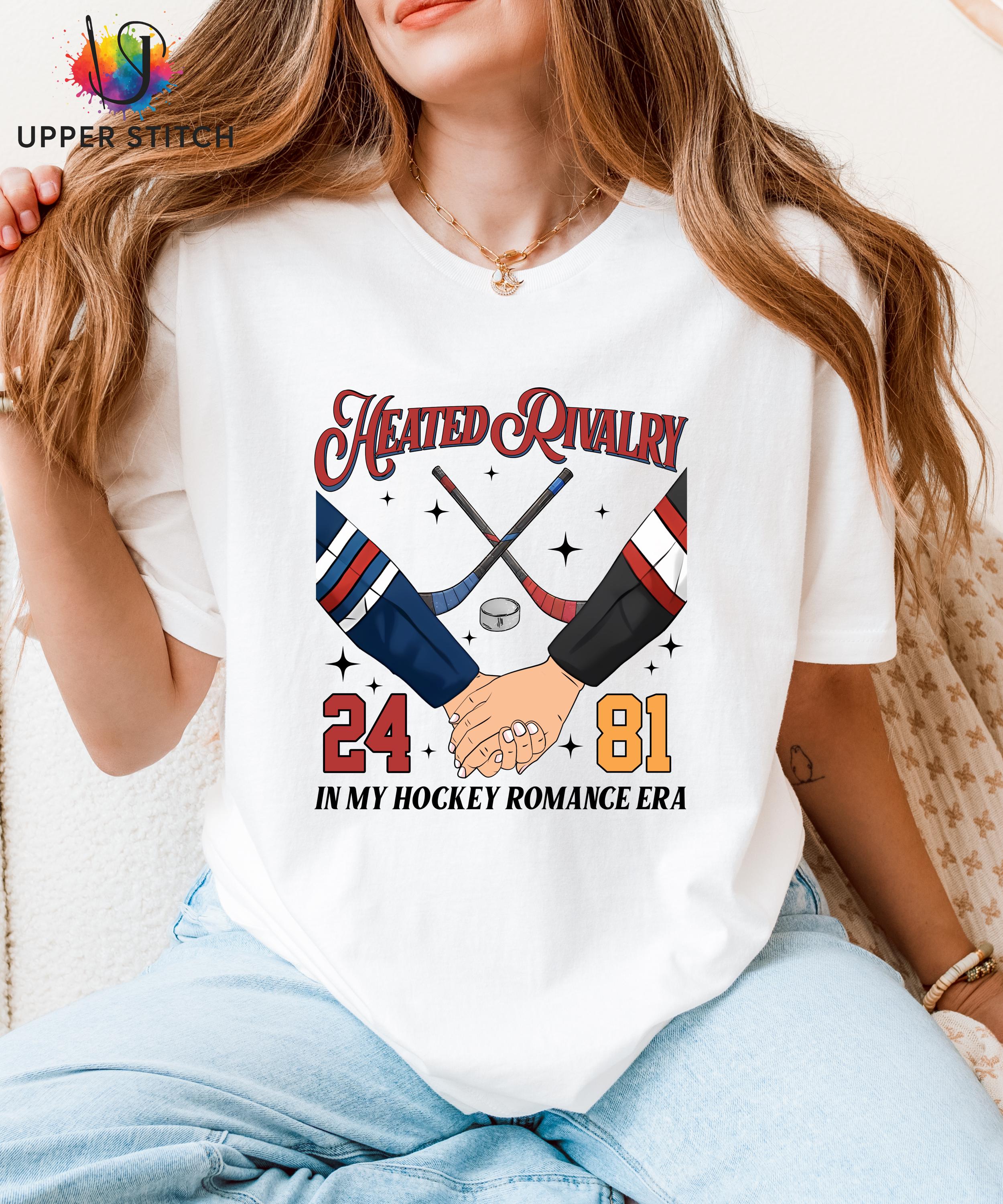 Heated Rivalry Fan Art Tee | Hockey Romance BookTok Shirt