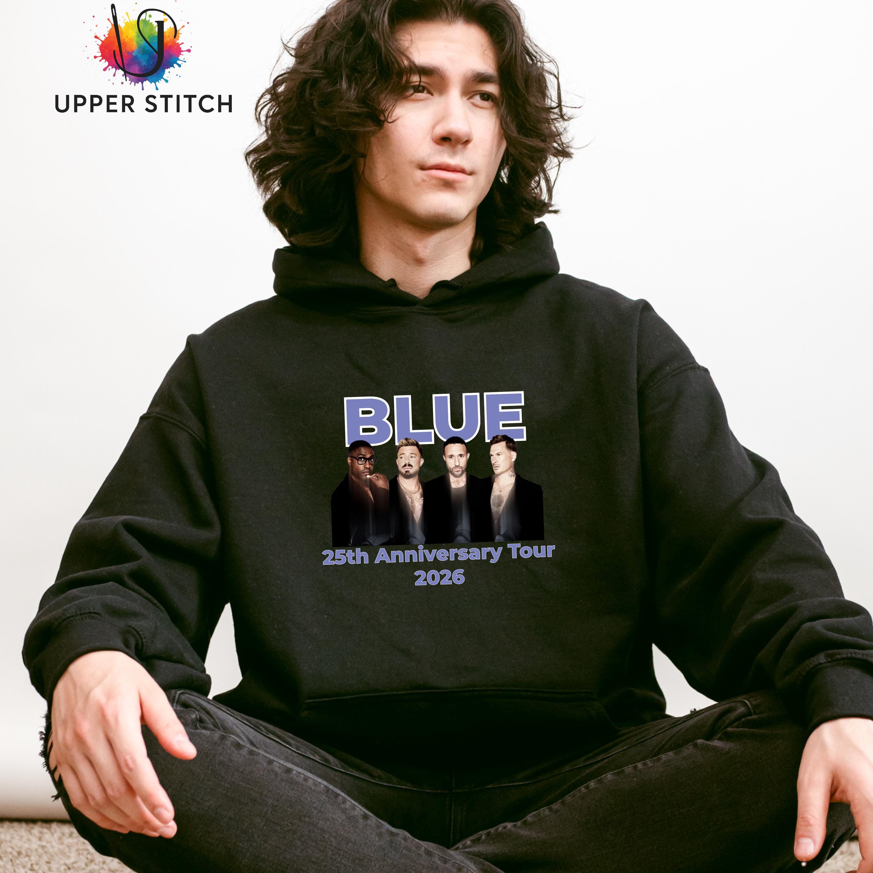 Blue 25th Anniversary Tour Hoodie | Retro Boy Band UK Dates