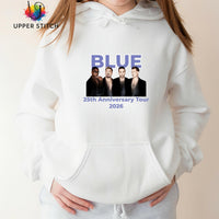 Blue 25th Anniversary Tour Hoodie | Retro Boy Band UK Dates