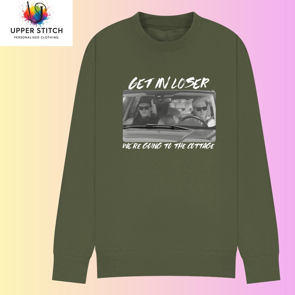 Get In Loser We’re Going to the Cottage Sweatshirt | Heated Rivalry Fan Inspired Jumper
