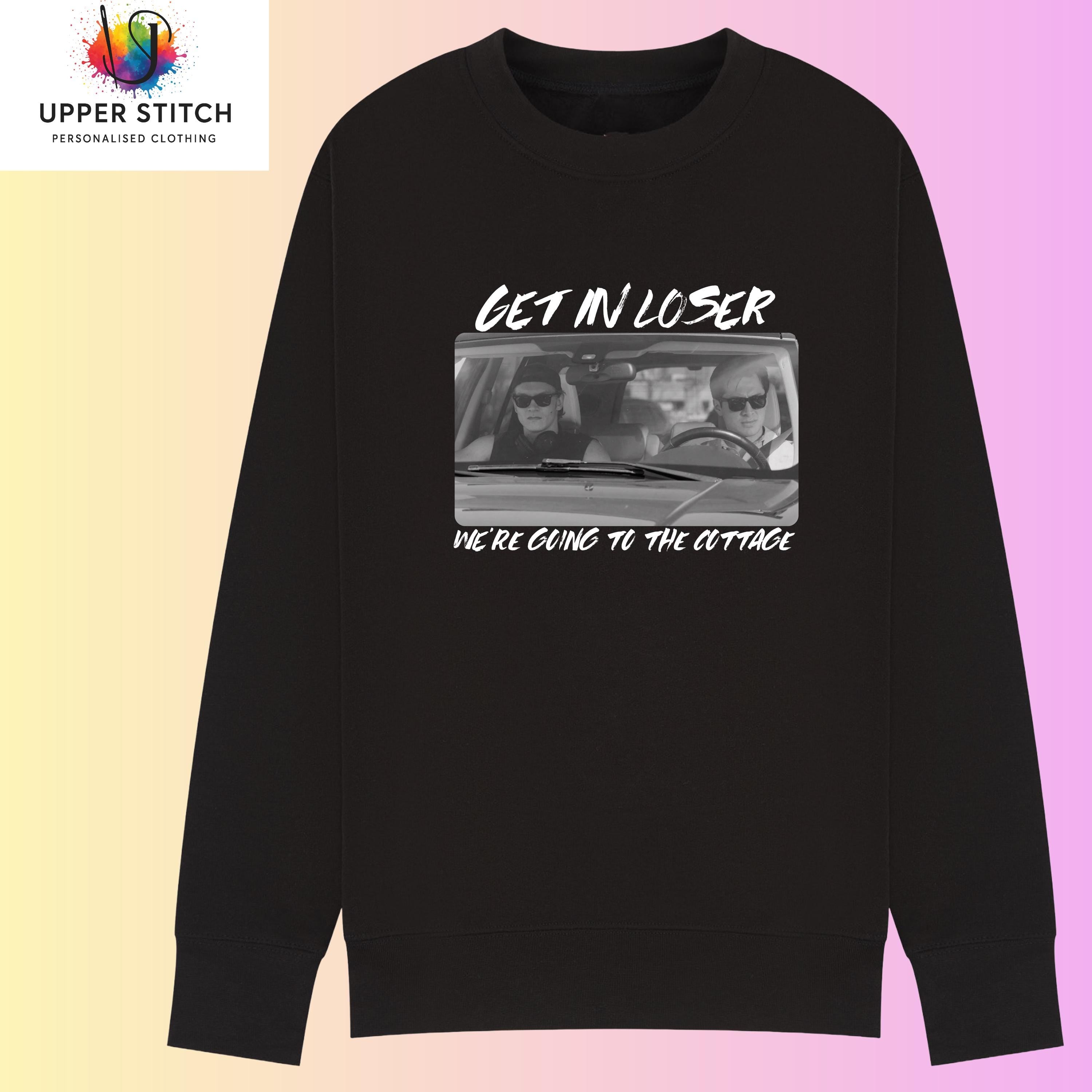 Get In Loser We’re Going to the Cottage Sweatshirt | Heated Rivalry Fan Inspired Jumper