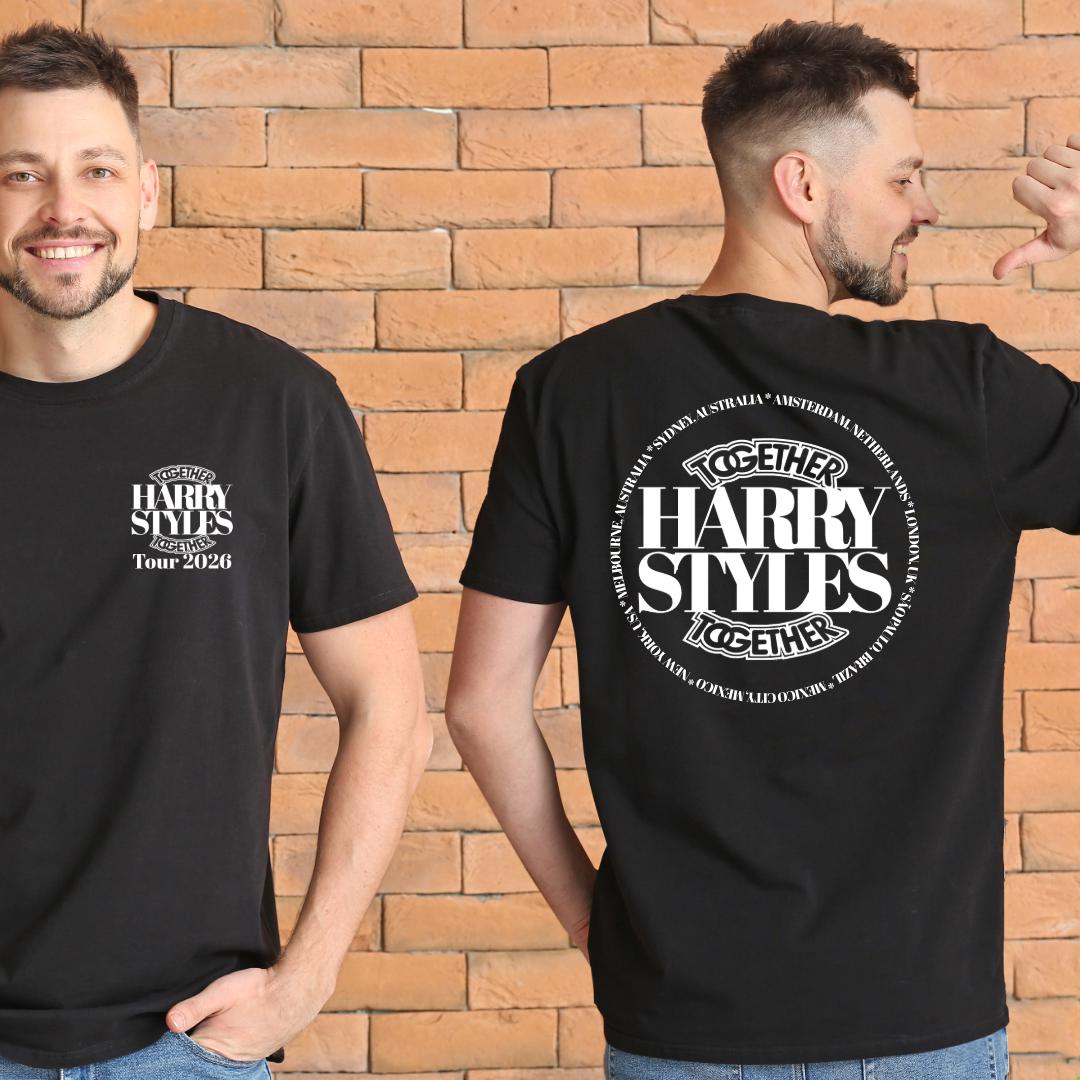 Harry Styles Together Tour 2026 T-Shirt | Fan Made Concert Tee