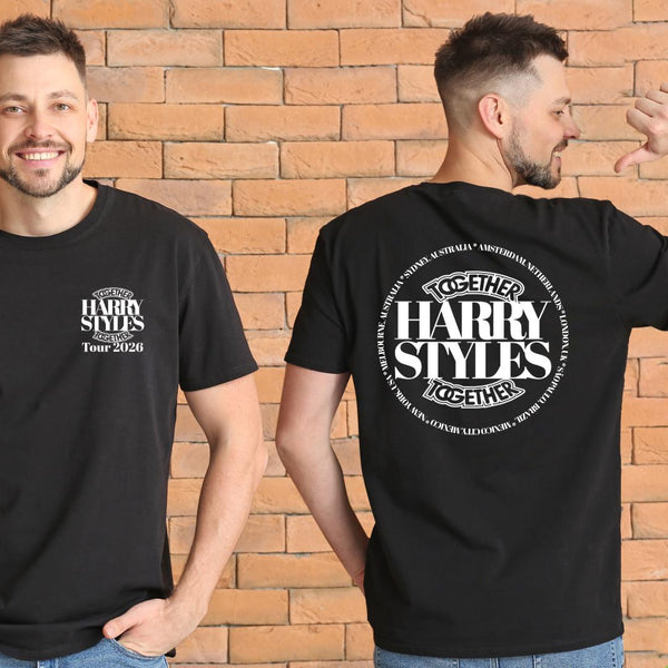 Harry Styles Together Tour 2026 T-Shirt | Fan Made Concert Tee