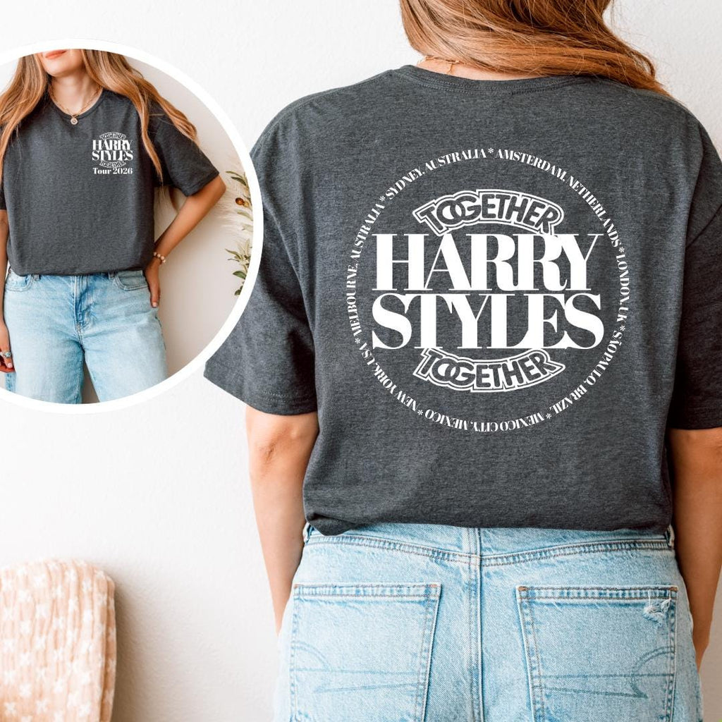 Harry Styles Together Tour 2026 T-Shirt | Fan Made Concert Tee