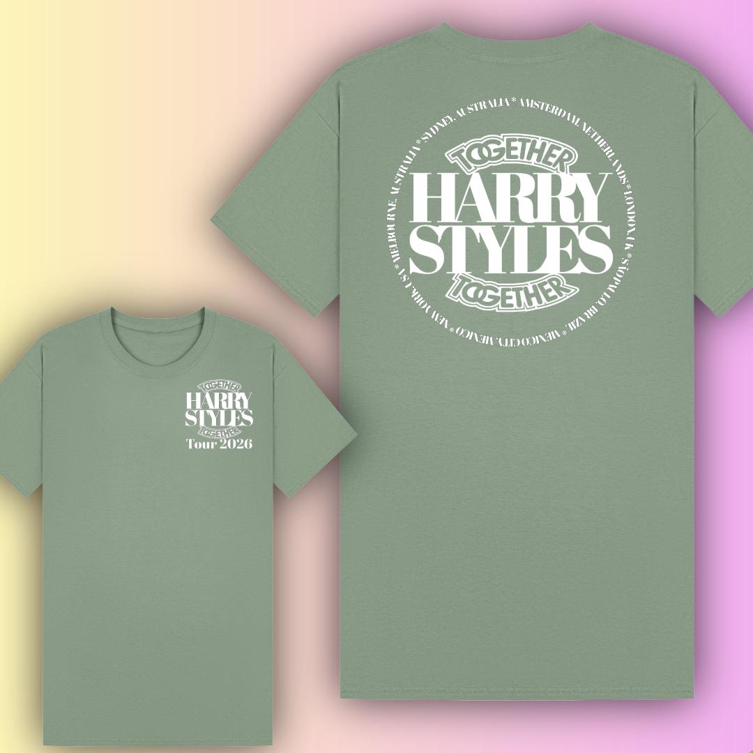 Harry Styles Together Tour 2026 T-Shirt | Fan Made Concert Tee