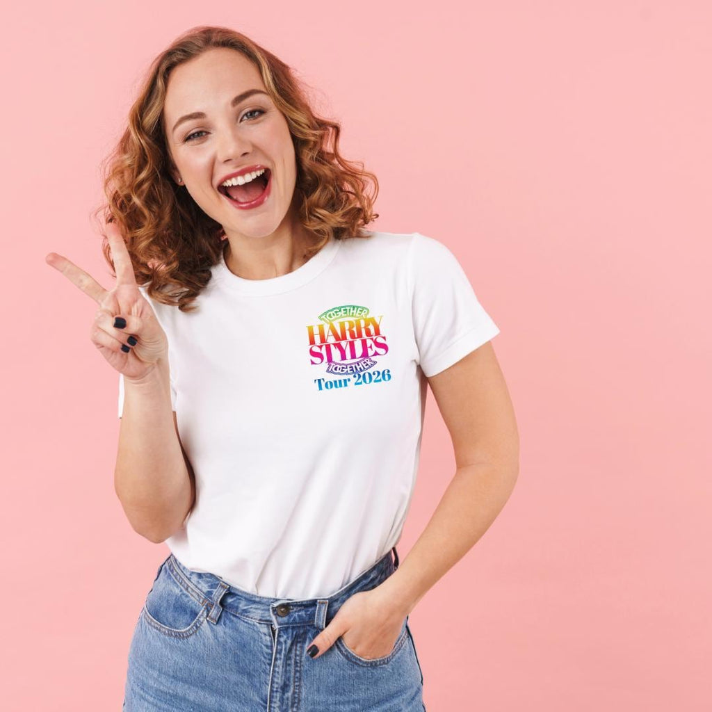 Harry Styles Together Tour 2026 T-Shirt | Colorful Fan Made Concert Tee