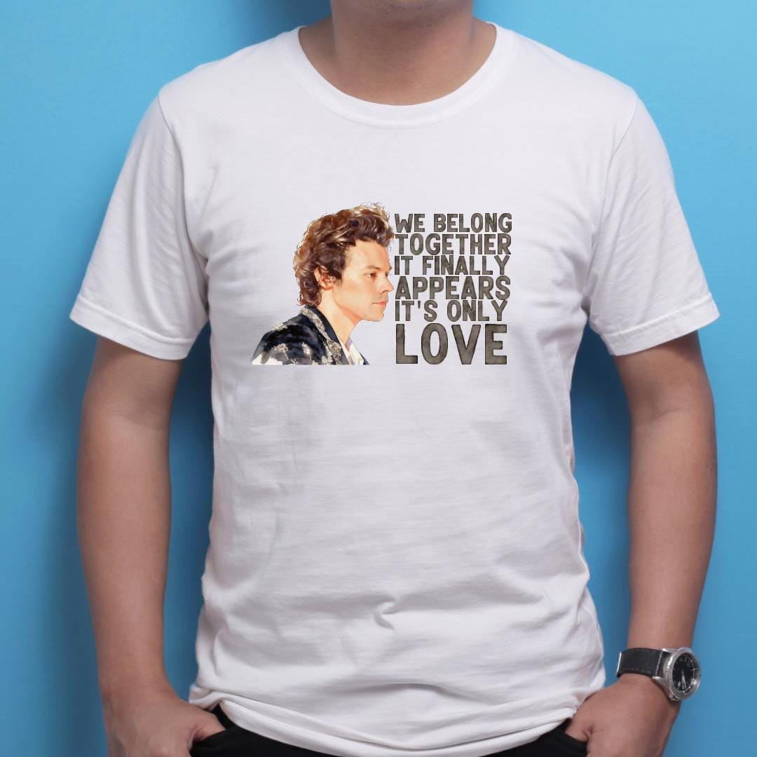 Harry Styles Lyric T-Shirt | Aperture, We Belong Together Fan Tee
