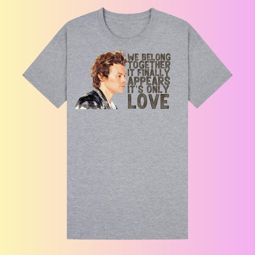 Harry Styles Lyric T-Shirt | Aperture, We Belong Together Fan Tee