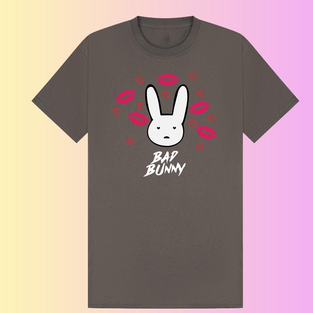 Bad Bunny Graphic Tee – Reggaeton Music Fan Unisex Shirt