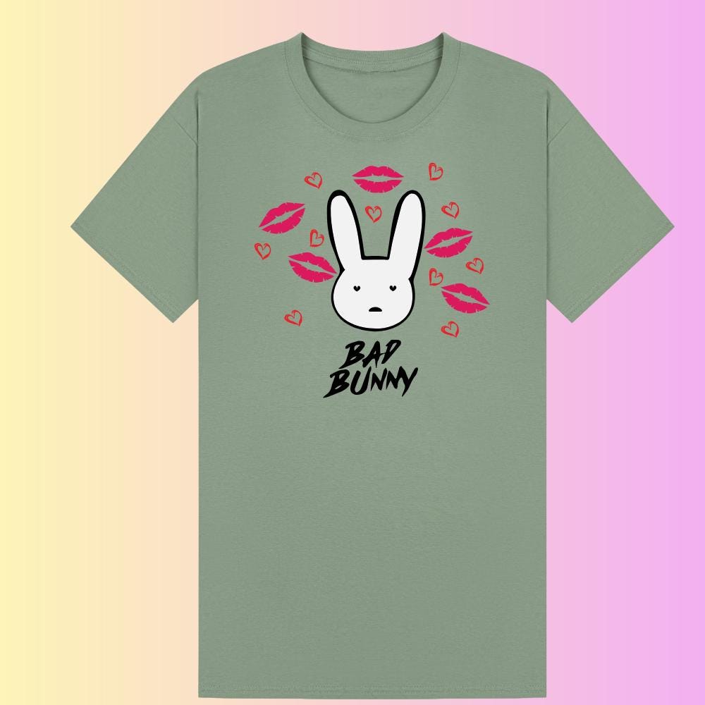 Bad Bunny Graphic Tee – Reggaeton Music Fan Unisex Shirt