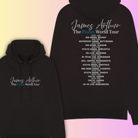 James Arthur 2026 Pisces World Tour Hoodie / T-Shirt – Two-Sided Tour Merch