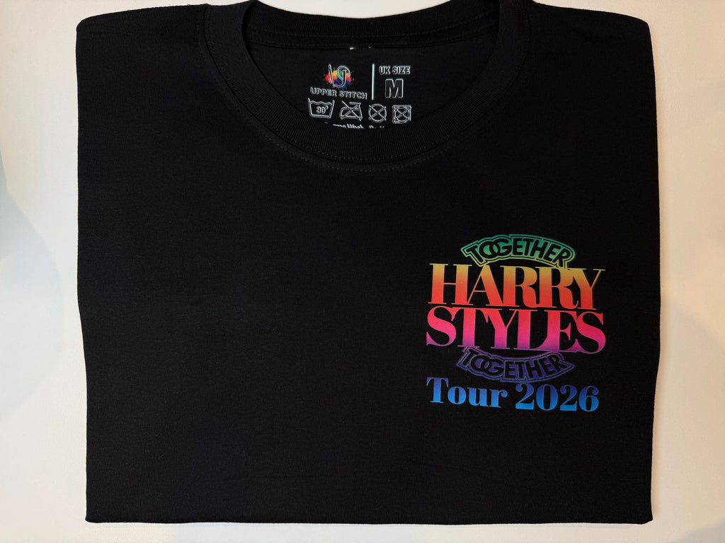 Harry Styles Together Tour 2026 T-Shirt | Colorful Fan Made Concert Tee