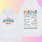 Motherhood Tour Hoodie – Mama's Task List, Mother's Day Gift