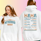 Motherhood Tour Hoodie – Mama's Task List, Mother's Day Gift