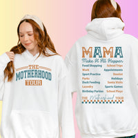 Motherhood Tour Hoodie – Mama's Task List, Mother's Day Gift