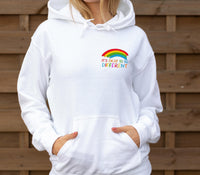 It’s Okay To Be Different Hoodie – Autism Awareness Sweatshirt – Inclusive Rainbow Family Matching Jumper