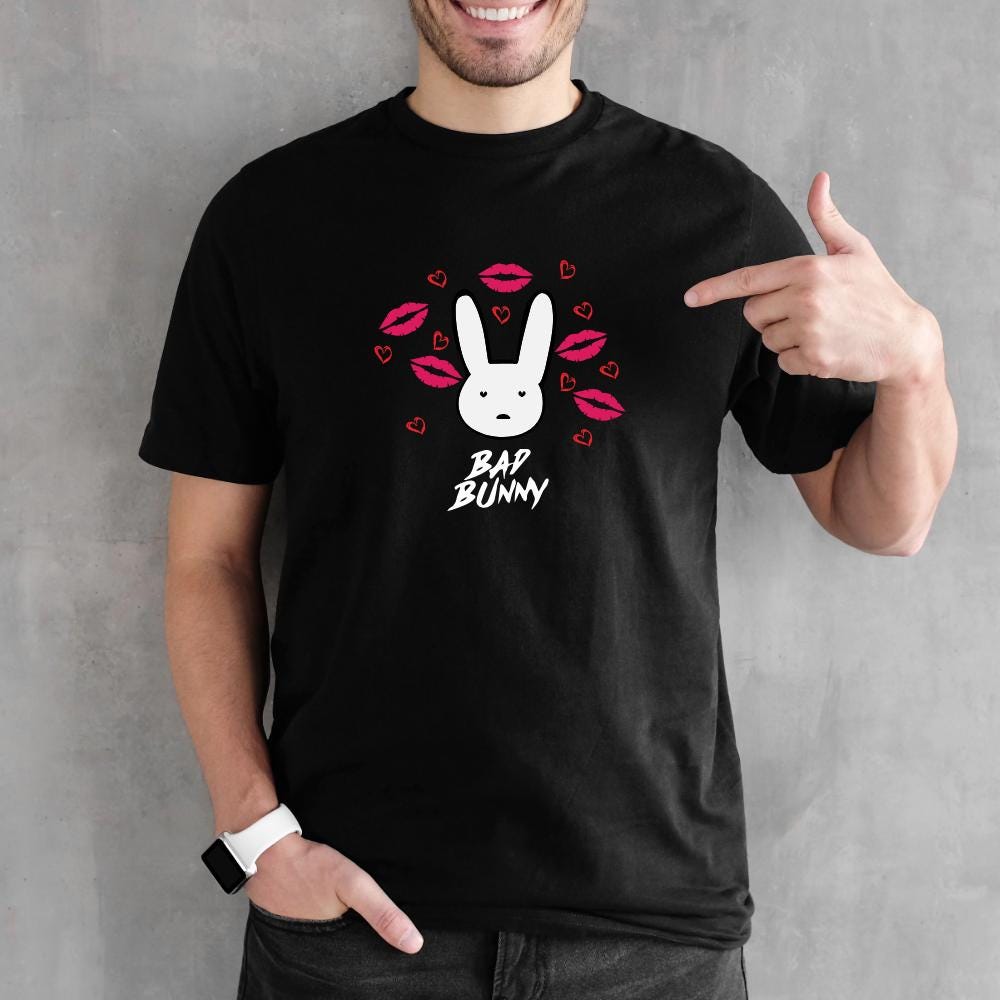 Bad Bunny Graphic Tee – Reggaeton Music Fan Unisex Shirt