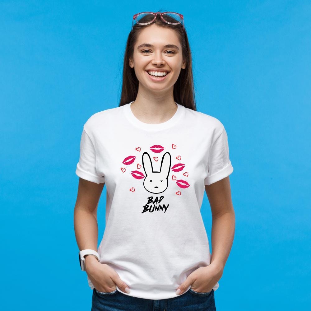 Bad Bunny Graphic Tee – Reggaeton Music Fan Unisex Shirt