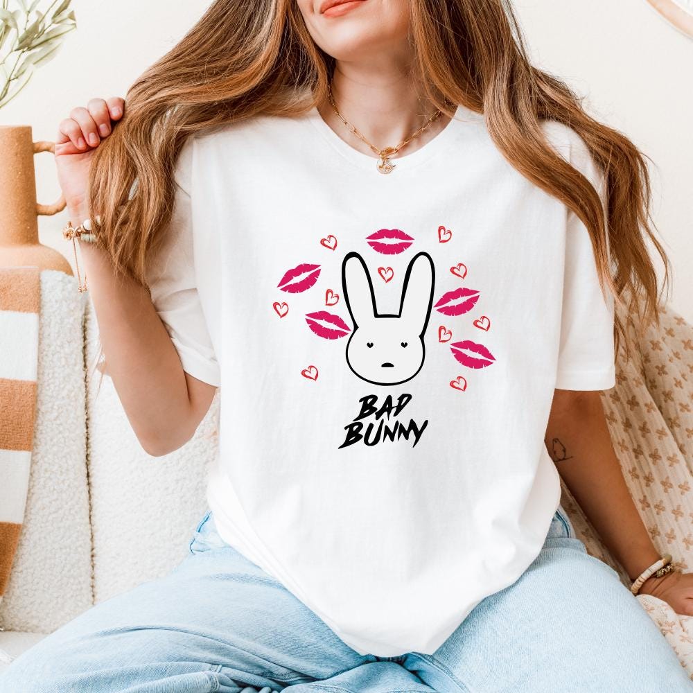 Bad Bunny Graphic Tee – Reggaeton Music Fan Unisex Shirt