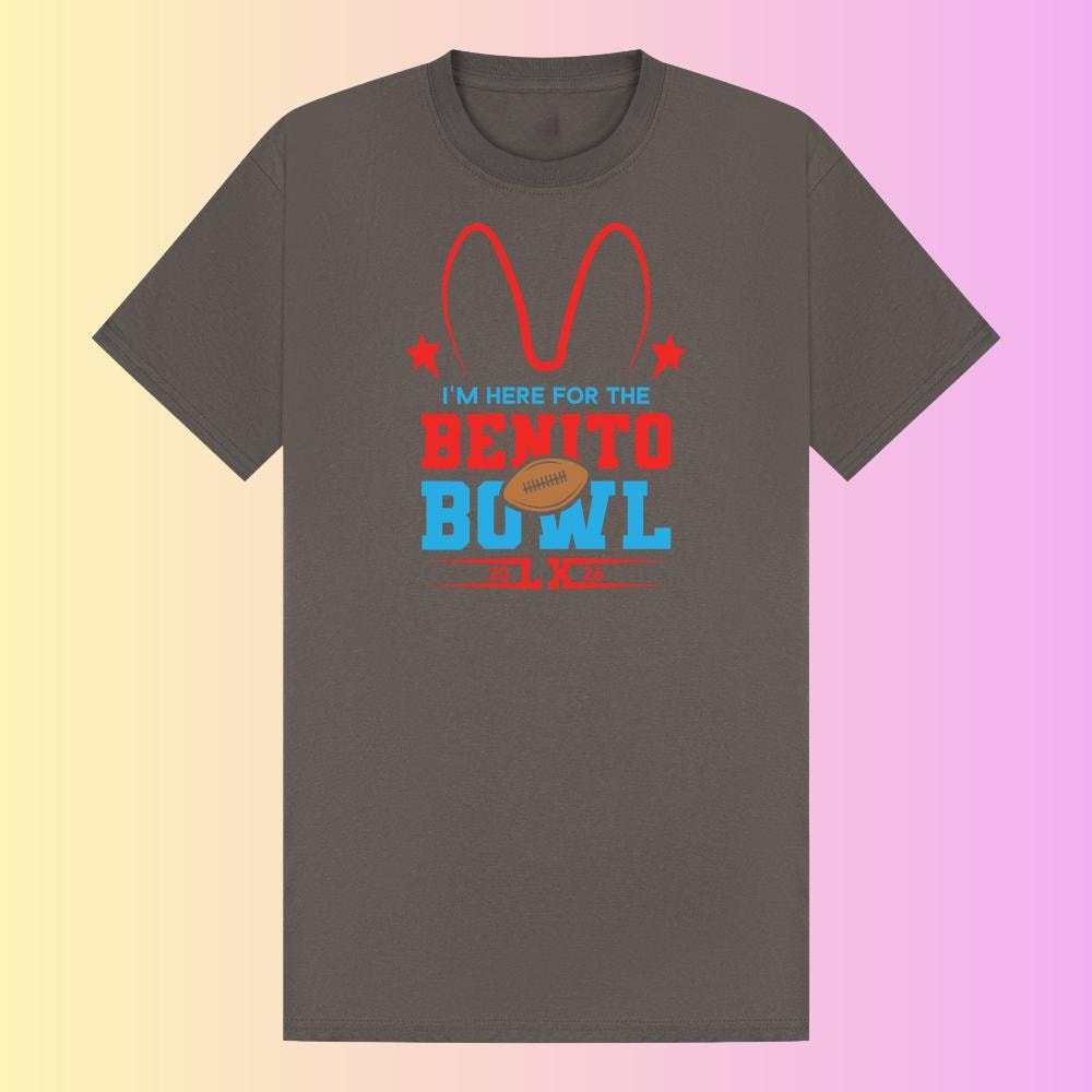 Benito Bowl LX T-Shirt – Bad Bunny Super Bowl Fan Tee