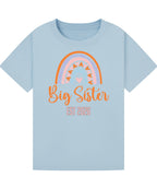 Big Brother/Sister Pregnancy Announcement Shirt – Rainbow Sibling Reveal, EST 2026