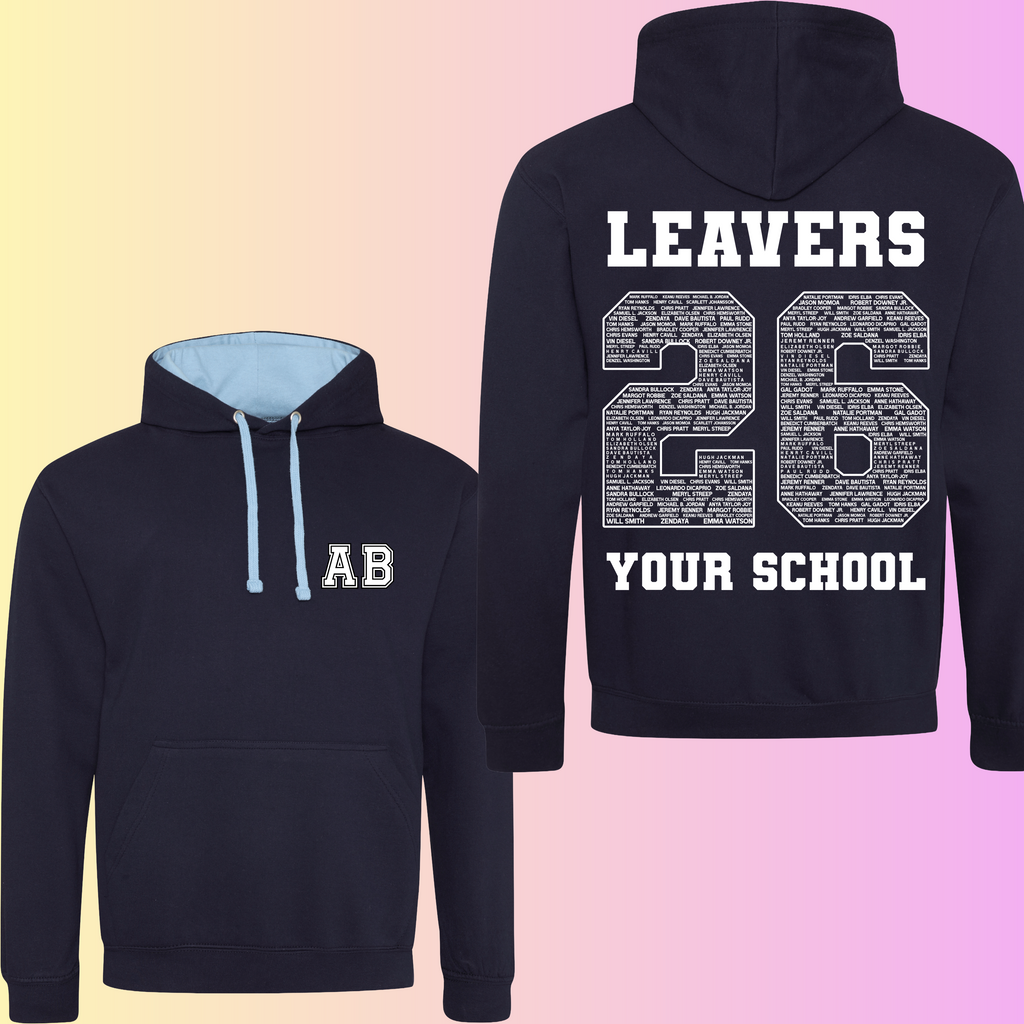 Newdale Primary Contrast Leavers Hoodie