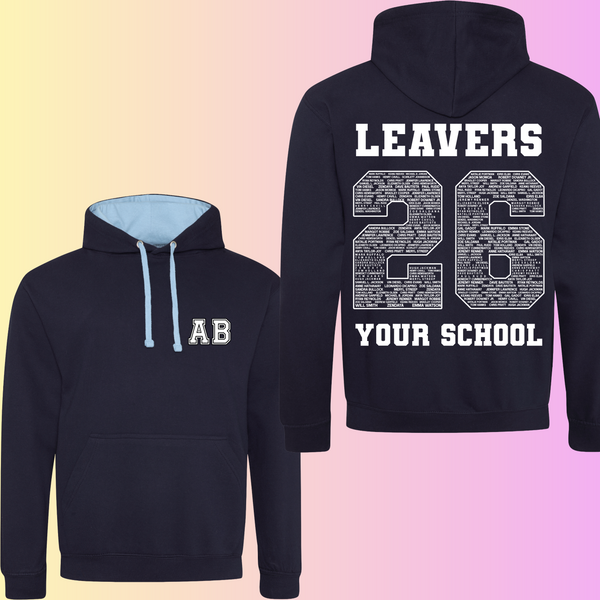 Newdale Primary Contrast Leavers Hoodie